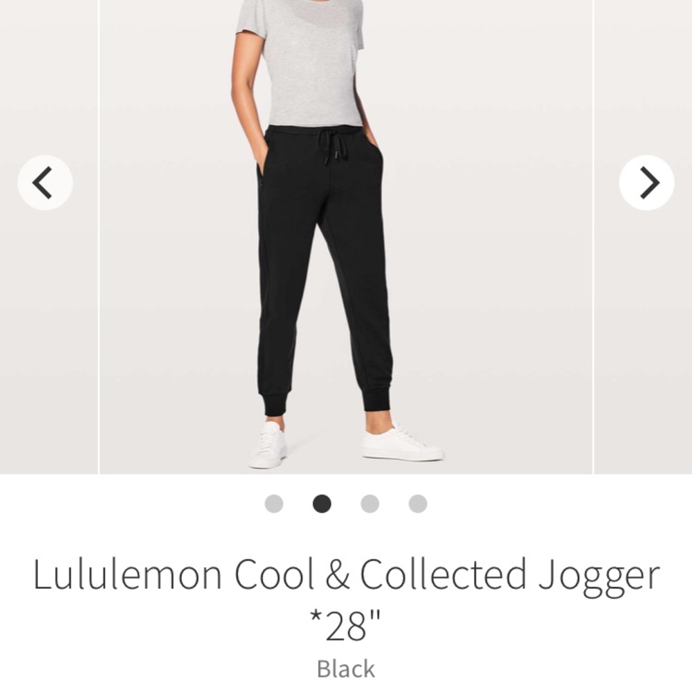 Lululemon cool and collected joggers